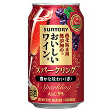 サントリー 酸化防止剤無添加のおいしいスパークリング缶